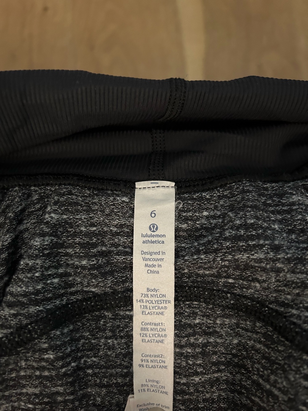 lululemon athletica Black Heather Zip Hoodie Jacket - Picture 13 of 13